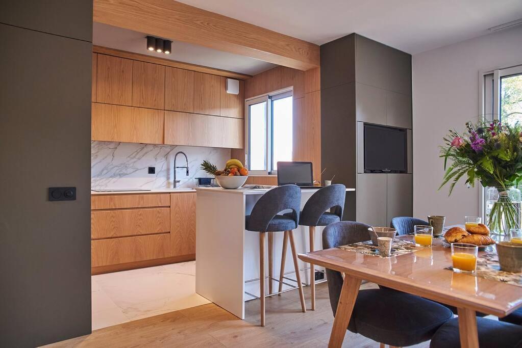 Magnifique Appartement Design Parking Chiberta Anglet Eksteriør bilde